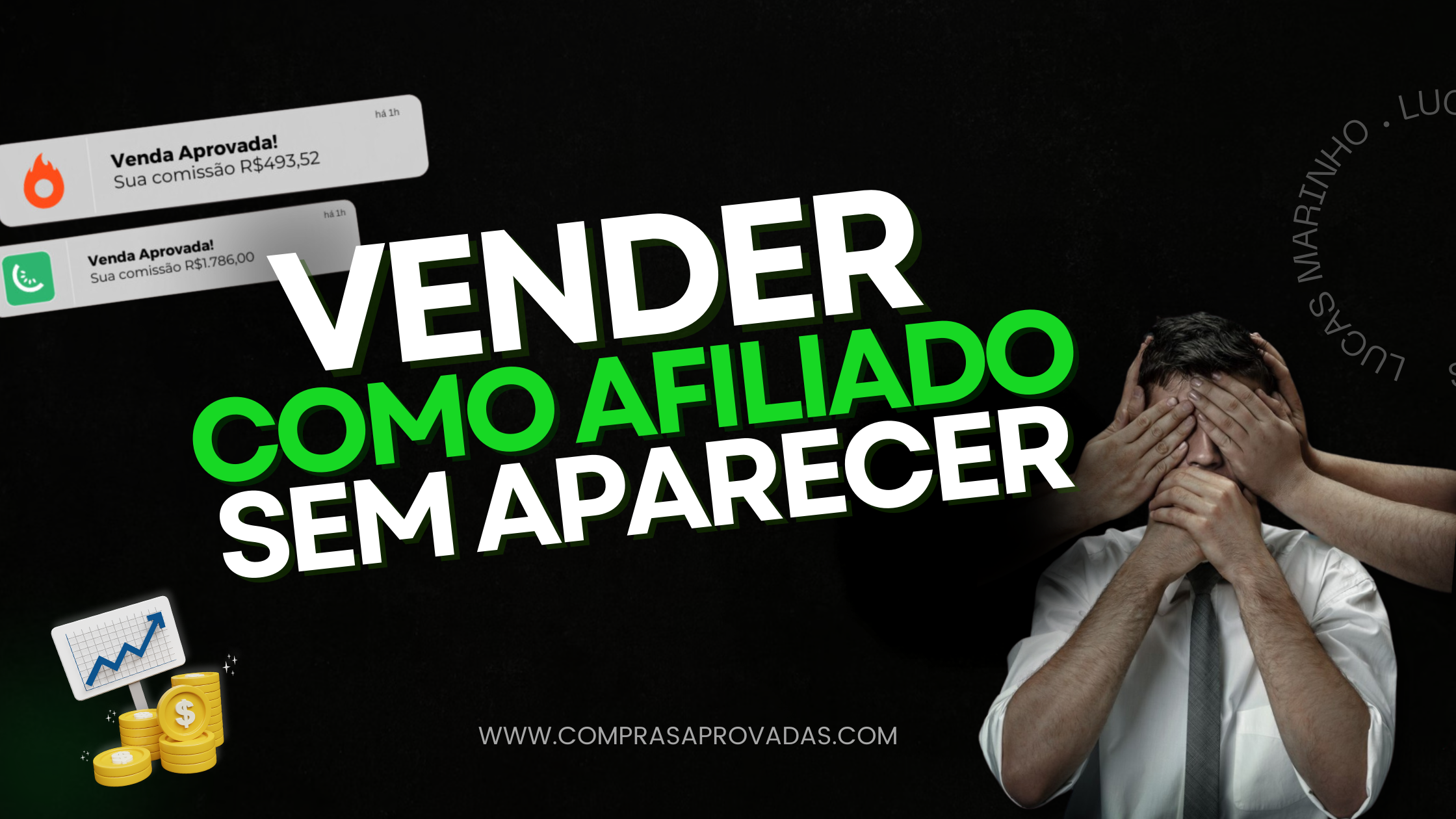 Read more about the article Vender como Afiliado SEM APARECER [ 4 Formas Simples e Gratuitas para Você Iniciar ]